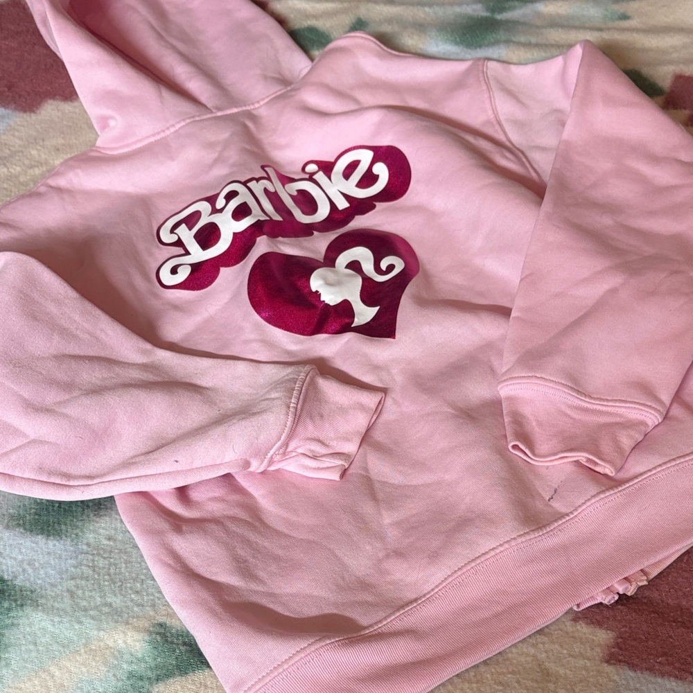 Barbie Light Pink Zip-Up Jacket